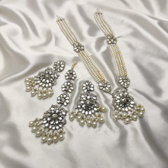 Kundan Stones Mala Set