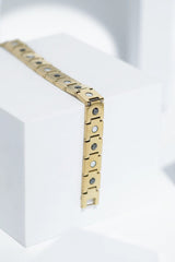 The Modern Geometric Link Men's Bracelet