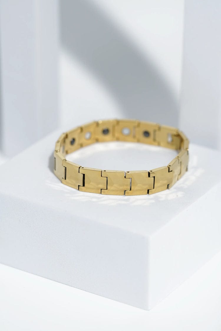 The Modern Geometric Link Men's Bracelet