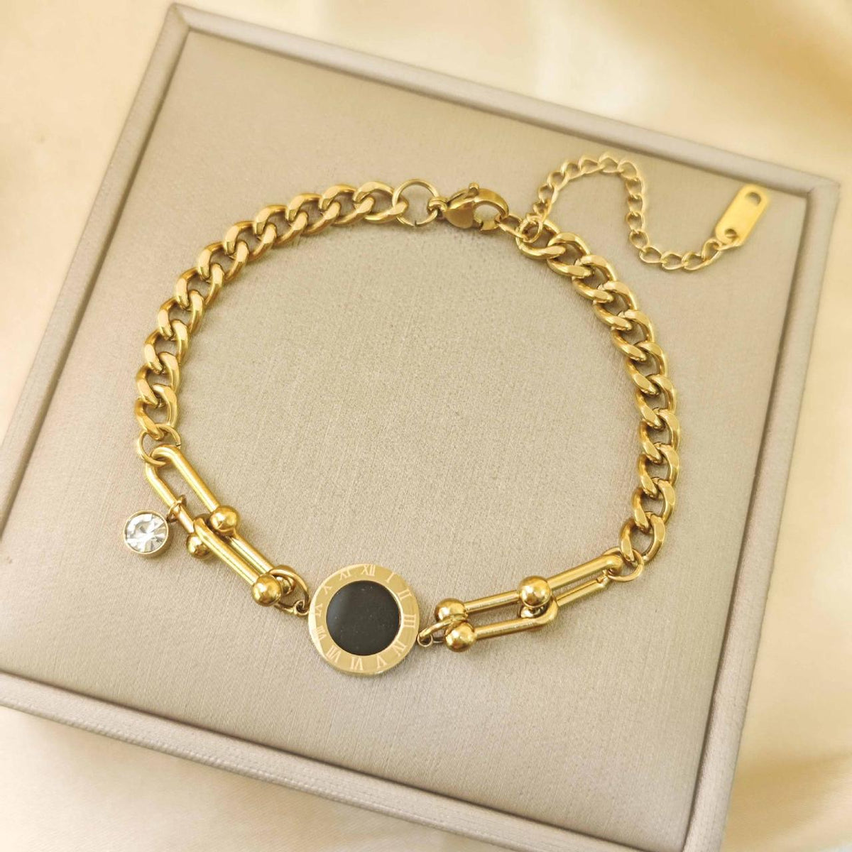 The Greek Key Statement Bangle