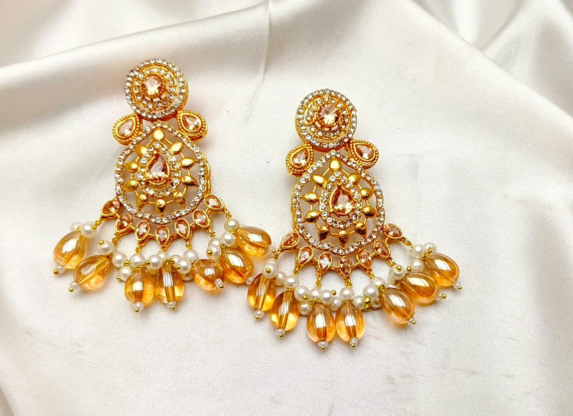 Glamouring Casting Earrings Handmade