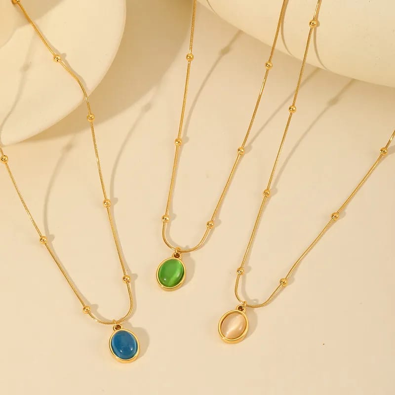 Dainty Gold Satellite Chain