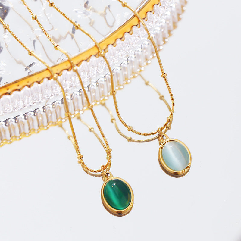 Dainty Gold Satellite Chain