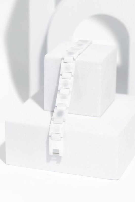 Ceramic/Resin Magnetic Therapy Bracelet