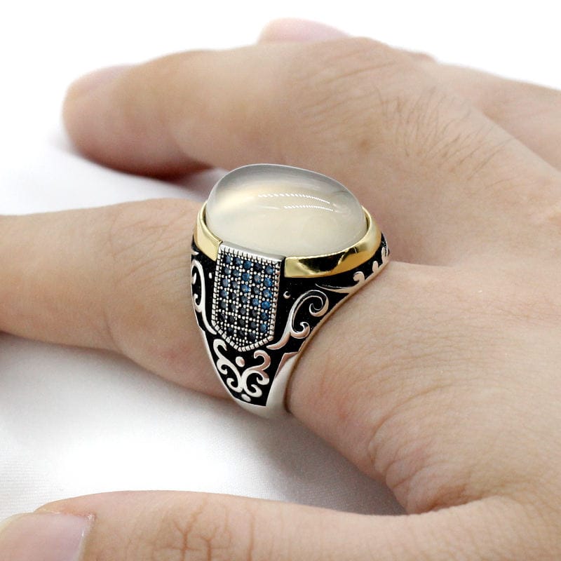 Baroque Shield Signet Ring