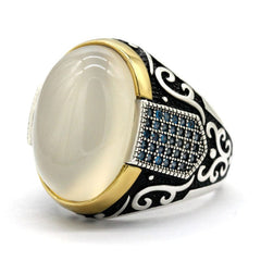 Baroque Shield Signet Ring