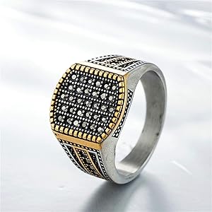 8 Distinct Men's Signet Ring Collections