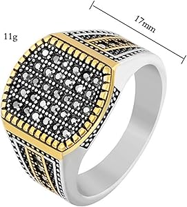 8 Distinct Men's Signet Ring Collections