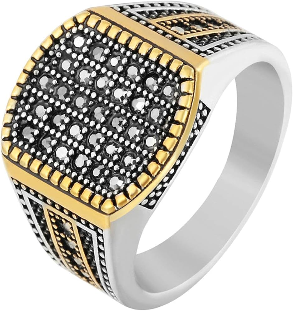 8 Distinct Men's Signet Ring Collections