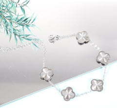 Clover Silver Bracelet | Water Proof | Stainless Steel