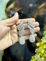 The Empress Collection: Ornate Meenakari & Pearl Jhumka Set