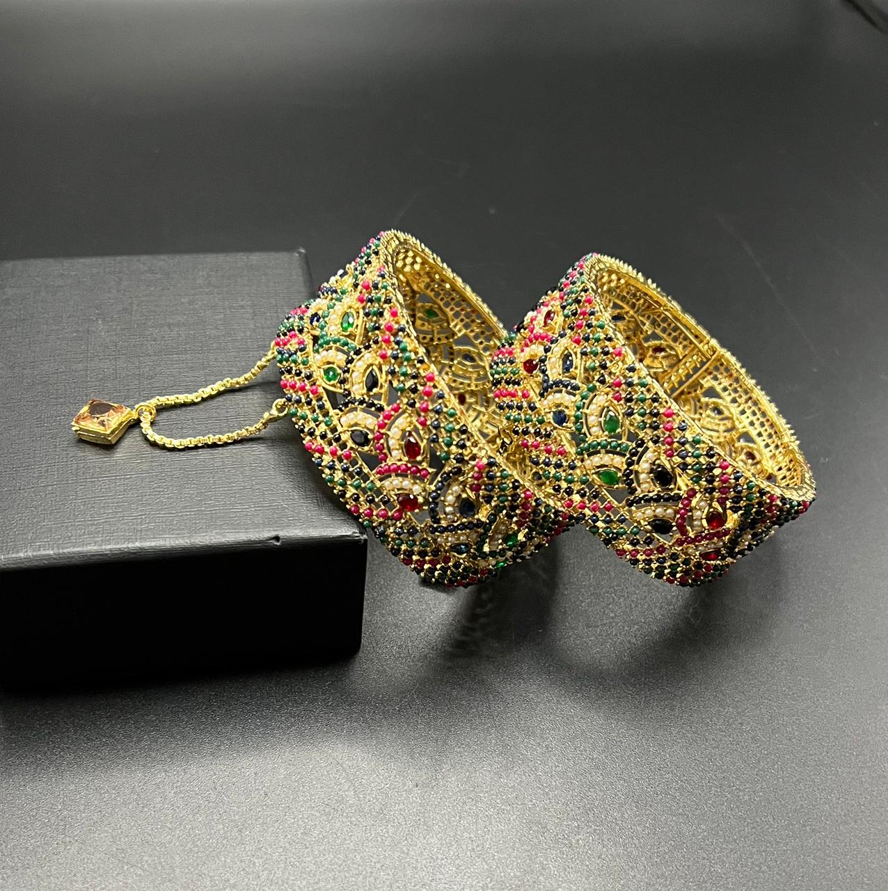 Majestic Kundan & Pearl Bridal Jewelry Collection