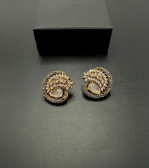 Luxury Leaf Design Statement Earrings