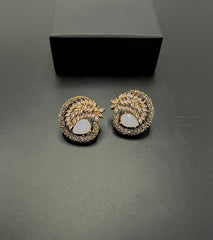 Luxury Leaf Design Statement Earrings
