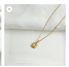 The Regal Emerald Cut Pendant Necklace