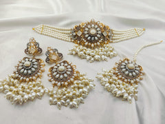 Real Stones Neacklace Set