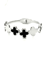 Stainless Steel Bangle Bracelet 6 Designs Silver Colour