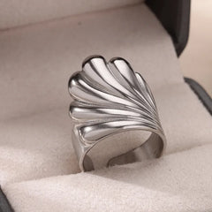 Stainless Steel Ring Silver