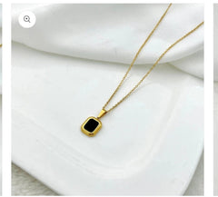 The Regal Emerald Cut Pendant Necklace