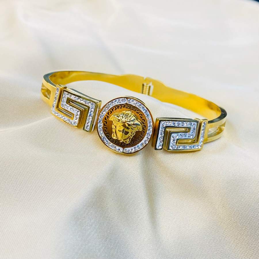 The Rose Gold Pave Marquise Bracelet (Xuping)