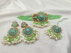 Real Stones Neacklace Set
