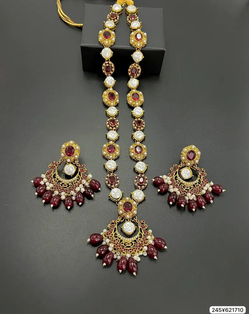 Handmade Luxurious Designer Fine Quality Mala Set