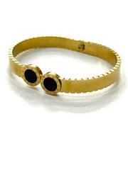Stainless Steel Bangle Bracelet 11 Designs Golden Colour