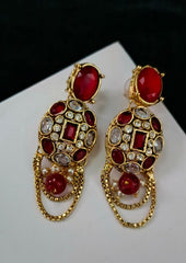 Stones Earrings Handmade