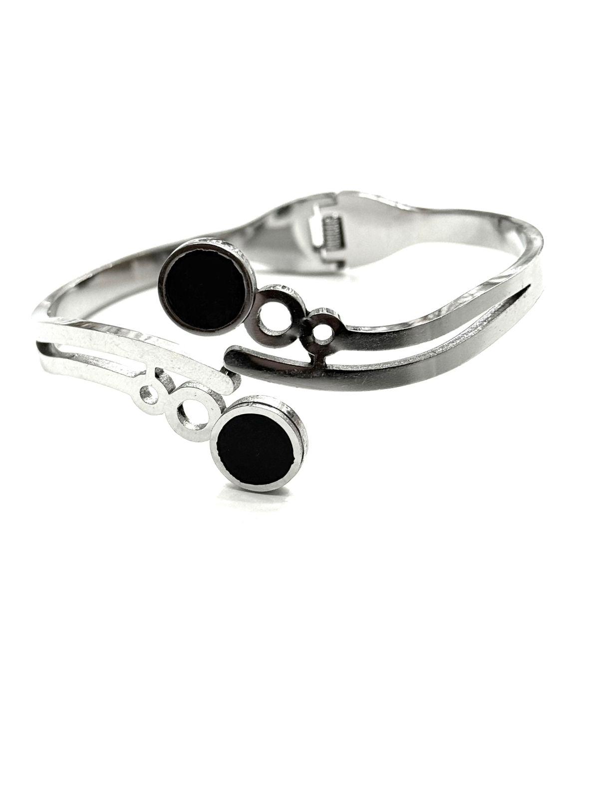 The Elegant Pearl End Cable Cuff Bracelet