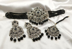 Silver Base Neacklace Set