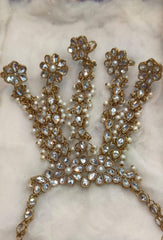 Kundan Stones 5Lines Pachagla