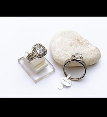 One Caret Real Stones Rings 9 Designs