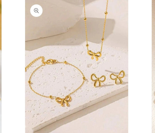 Stainless Steel Loket Set
