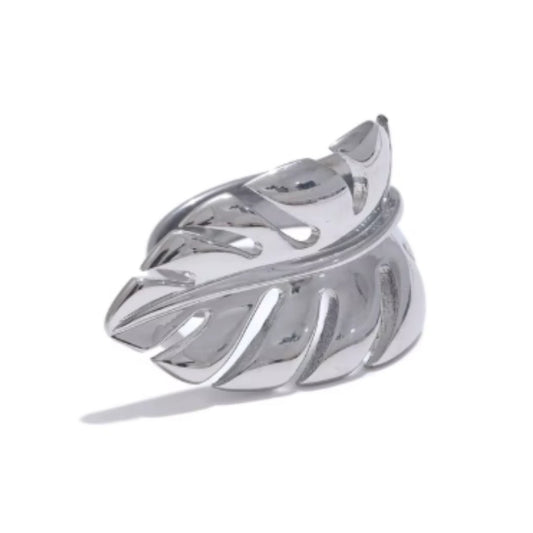 Stainless Steel Ring Silver