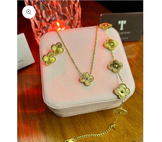 Stainless Steel Loket Set