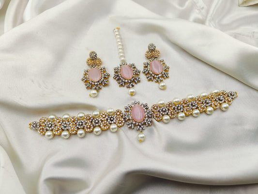 New Article 2Tone Choker Set
