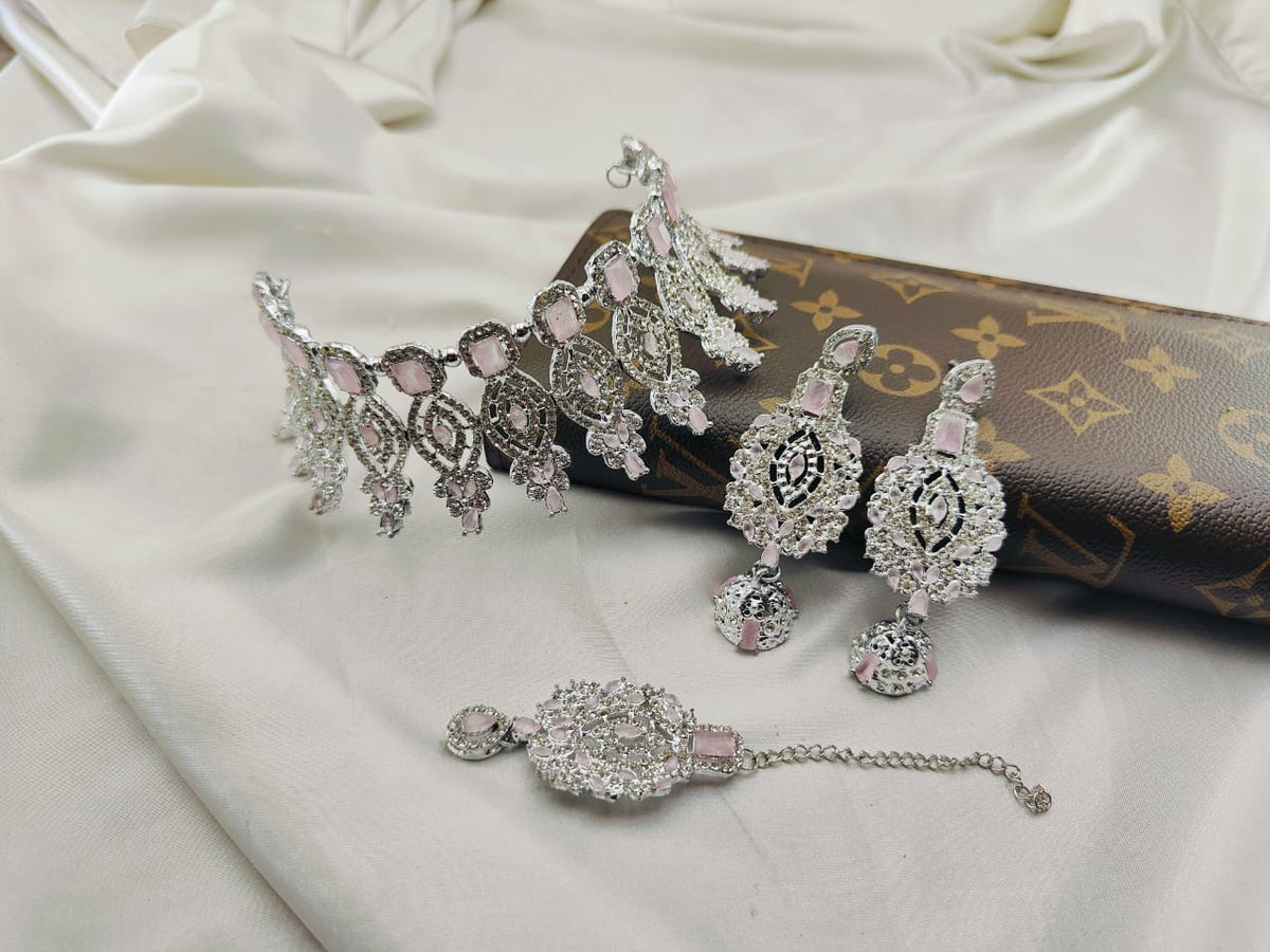 Real Stones Neacklace Set