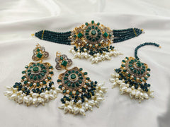 Real Stones Neacklace Set