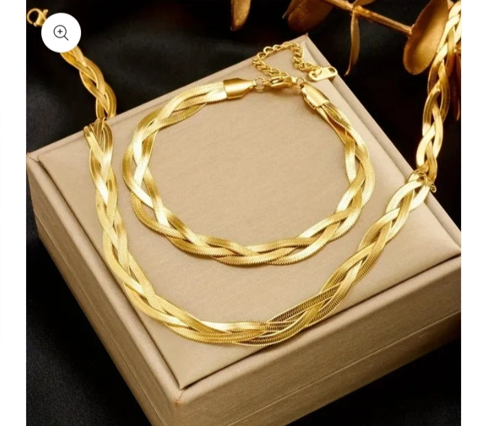 Stainless Steel Pendant Set