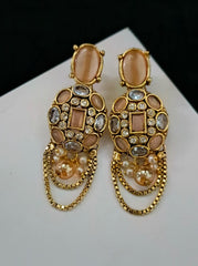 Stones Earrings Handmade