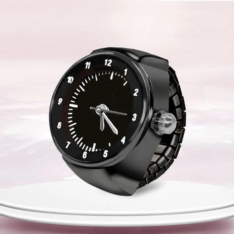 Stainless Steel Ring Watch
