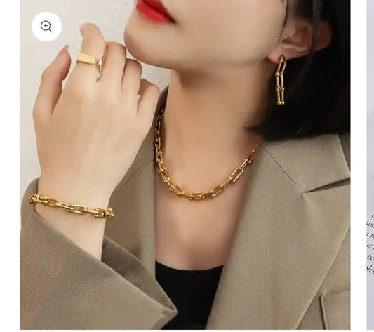 Stainless Steel Loket Set
