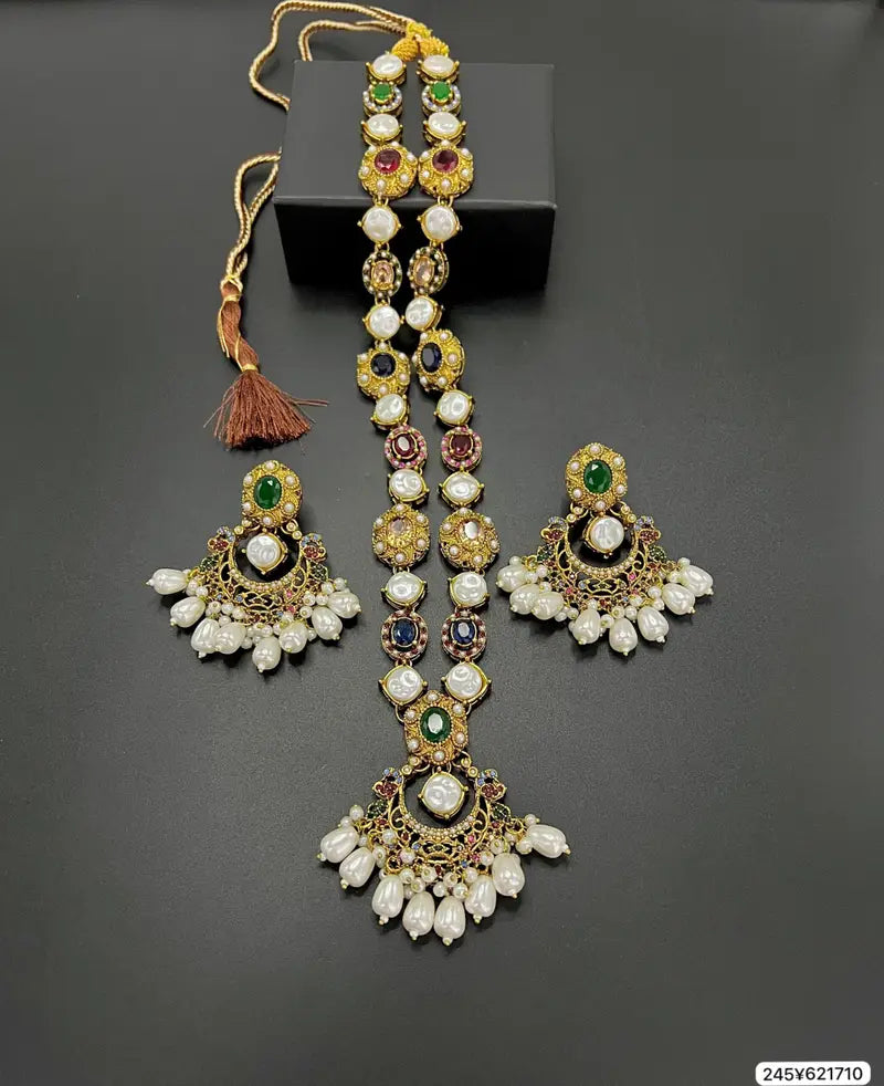 Handmade Luxurious Designer Fine Quality Mala Set