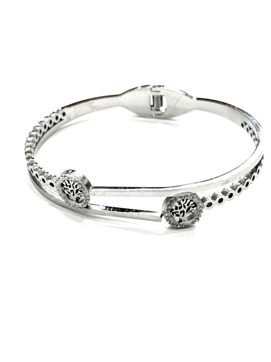 The Gold Paperclip Link Padlock Charm Bracelet