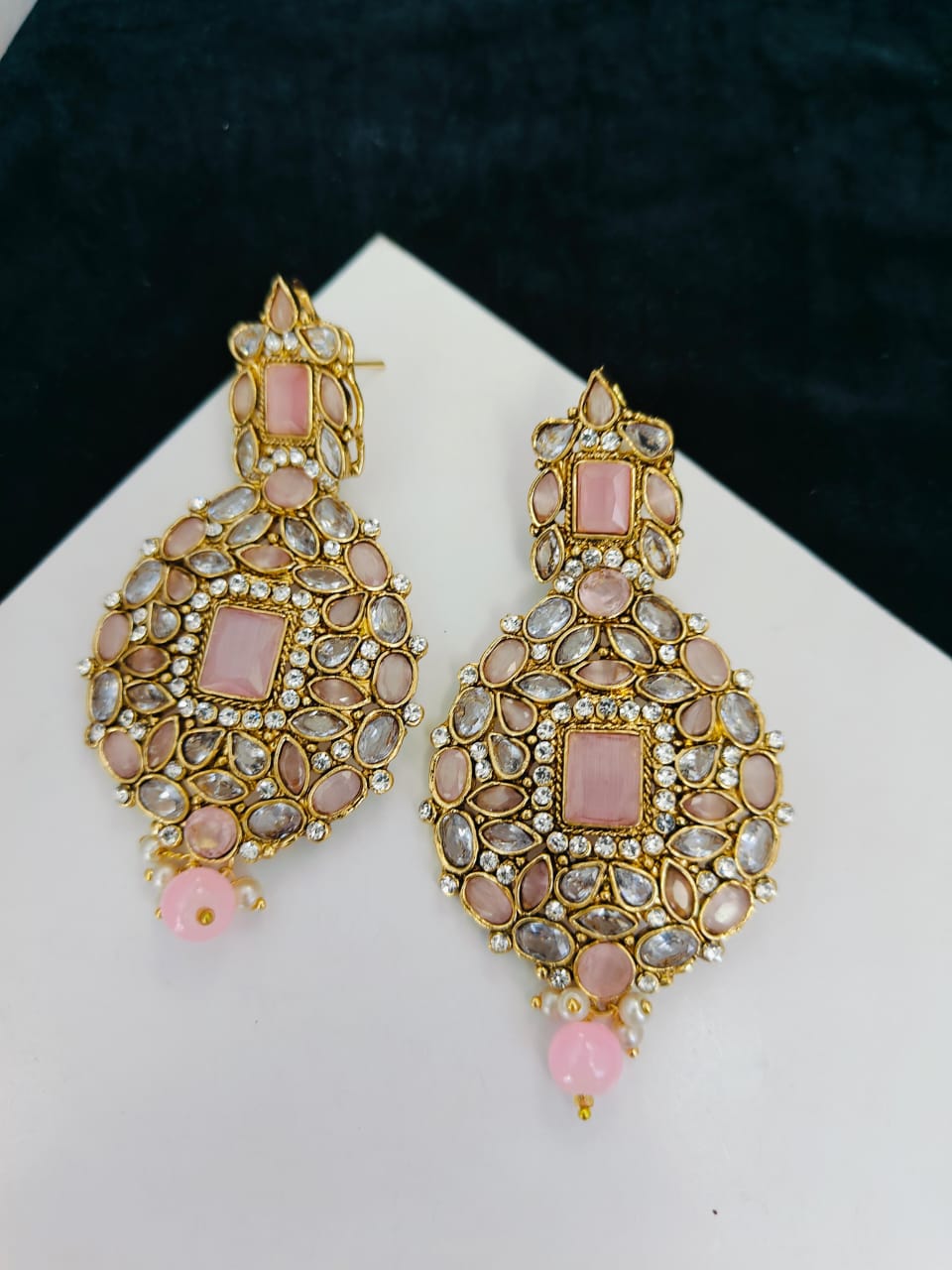 Stones Earrings Handmade