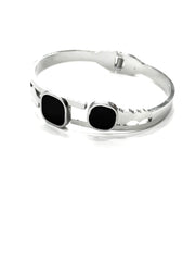 Stainless Steel Bangle Bracelet 6 Designs Silver Colour