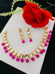 Sheesha Kundan Party Set 1 Line