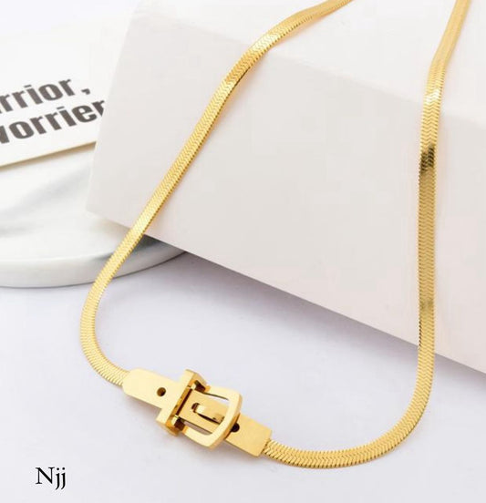 Stainless Steel Pendant Belt Lock