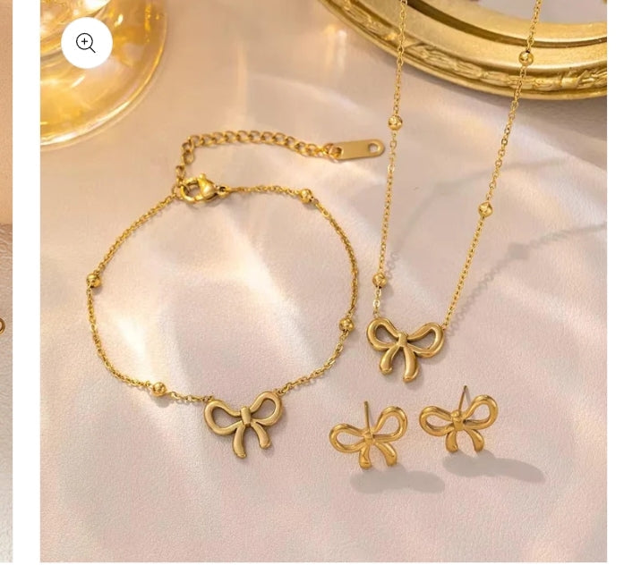 Stainless Steel Loket Set