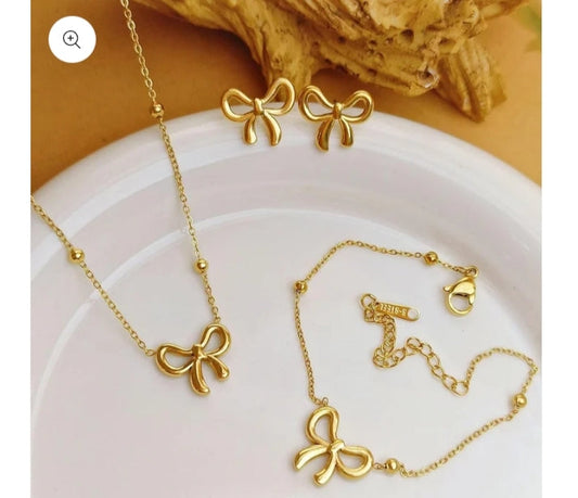 Stainless Steel Loket Set